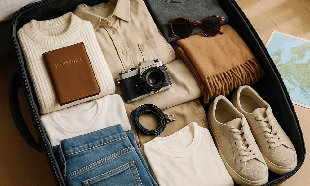 Qué llevar para viajar a Europa