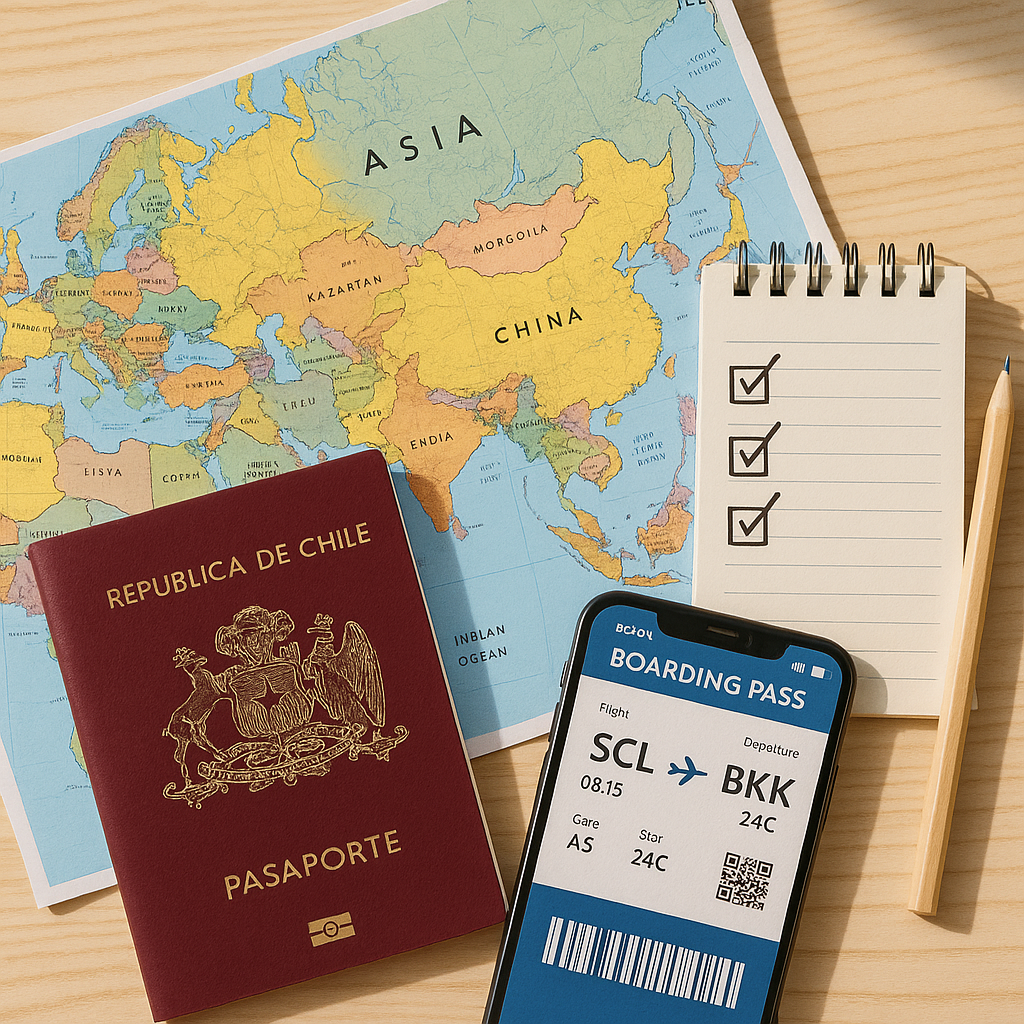 Requisitos para viajar a Asia