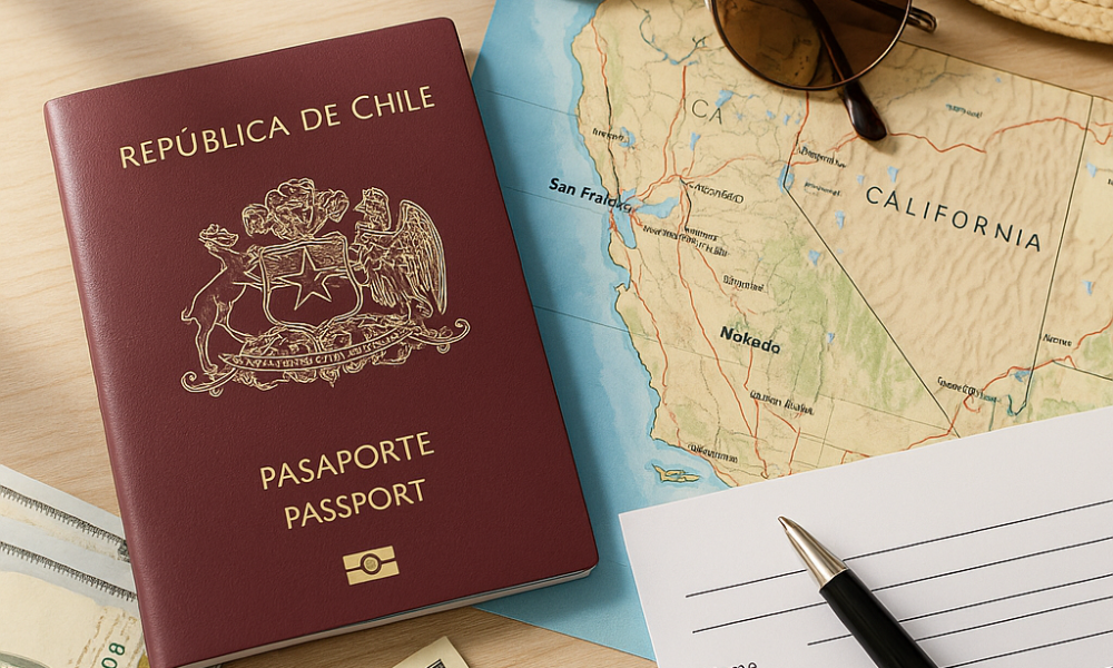 Requisitos para viajar como turista desde Chile