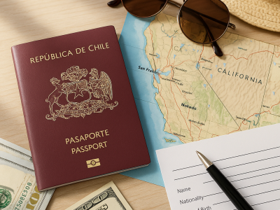 Requisitos para viajar como turista desde Chile