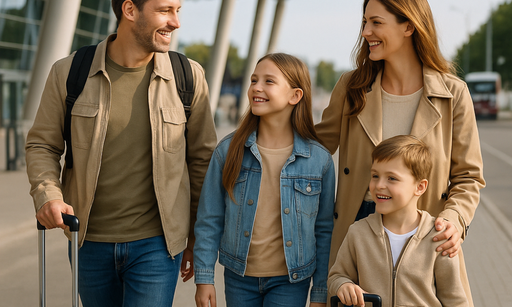 Seguro de viaje para familia
