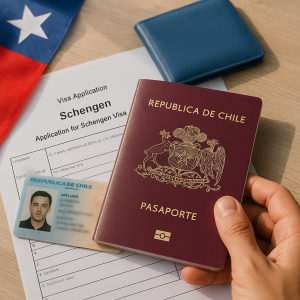 documentos para viajar a europa desde chile