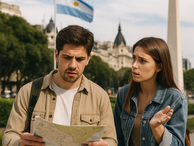 errores al viajar a argentina