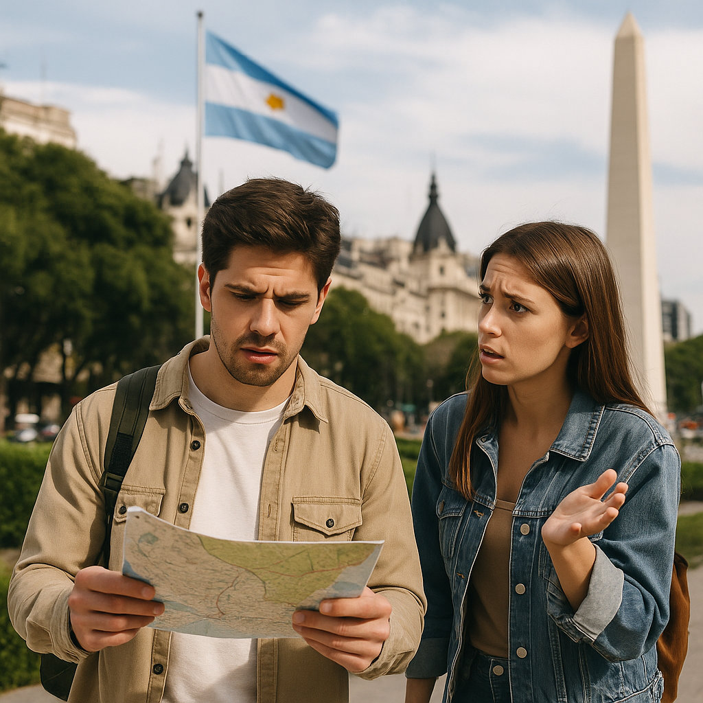 errores al viajar a argentina