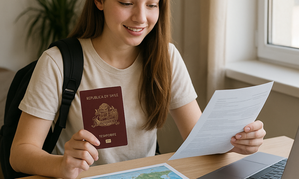 requisitos para viajar como estudiante desde chile