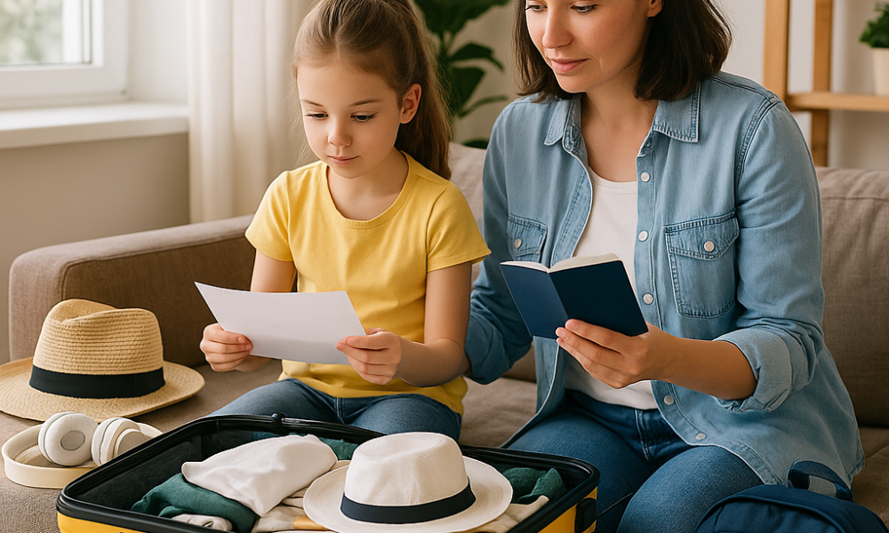 Viajar a Brasil con menores de edad
