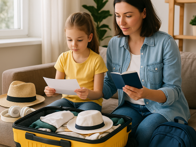 Viajar a Brasil con menores de edad