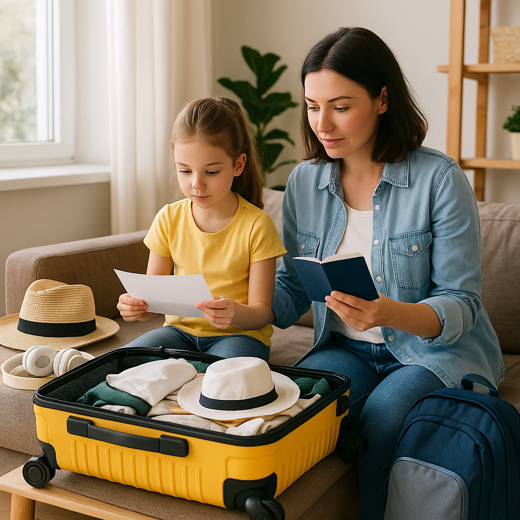 Viajar a Brasil con menores de edad