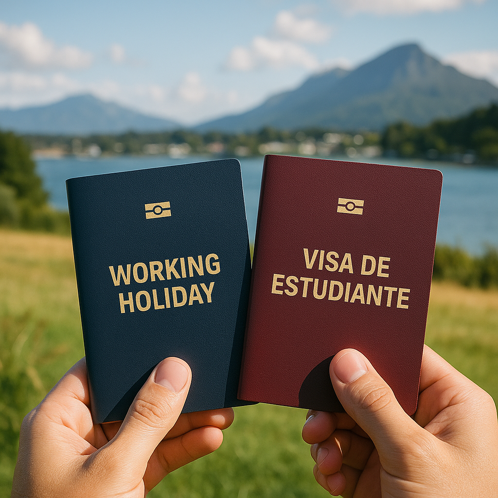 Working Holiday vs visa de estudiante